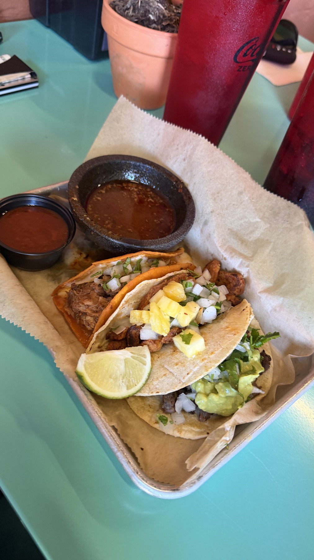 Trio of Street Tacos